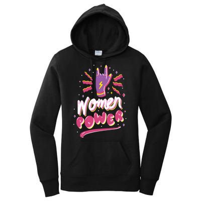 Women Power Rock Women's Pullover Hoodie