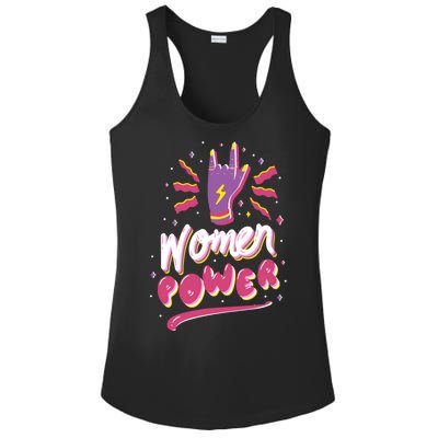 Women Power Rock Ladies PosiCharge Competitor Racerback Tank