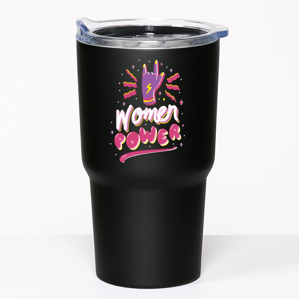 Women Power Rock Tumbler