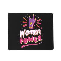 Women Power Rock Mousepad