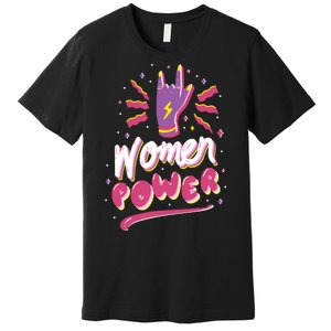 Women Power Rock Premium T-Shirt