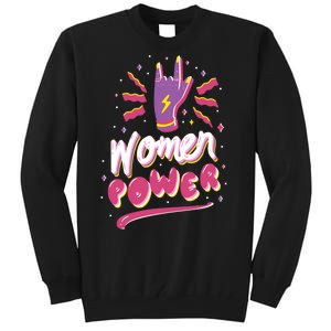 Women Power Rock Tall Sweatshirt