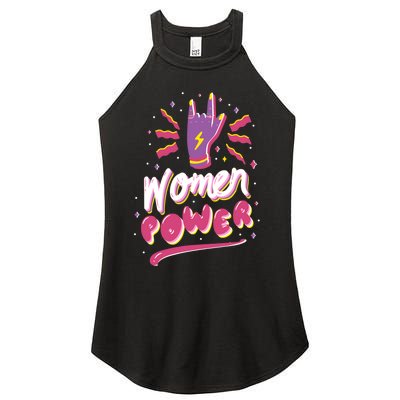 Women Power Rock Women’s Perfect Tri Rocker Tank