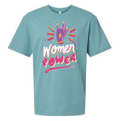 Women Power Rock Sueded Cloud Jersey T-Shirt