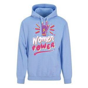 Women Power Rock Unisex Surf Hoodie