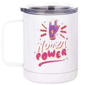 Women Power Rock 12 oz Stainless Steel Tumbler Cup