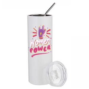 Women Power Rock Stainless Steel Tumbler