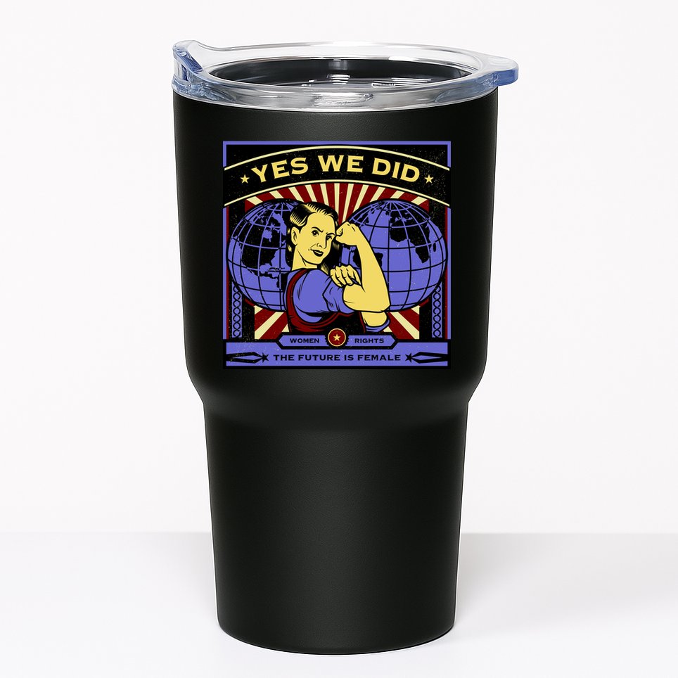 Women Rights - Yes We Did Resist Vintage Tumbler