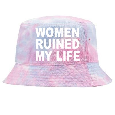 Women Ruined My Life Tie-Dyed Bucket Hat