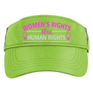 Women's Rights Are Human Rights Adult Drive Performance Visor