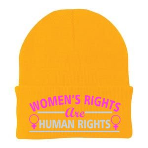 Women's Rights Are Human Rights Knit Cap Winter Beanie