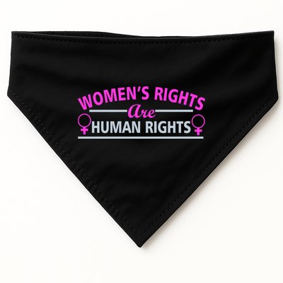 Women's Rights Are Human Rights USA-Made Doggie Bandana