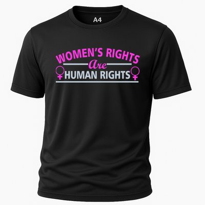 Women's Rights Are Human Rights Cooling Performance Crew T-Shirt