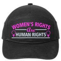 Women's Rights Are Human Rights 7-Panel Snapback Hat