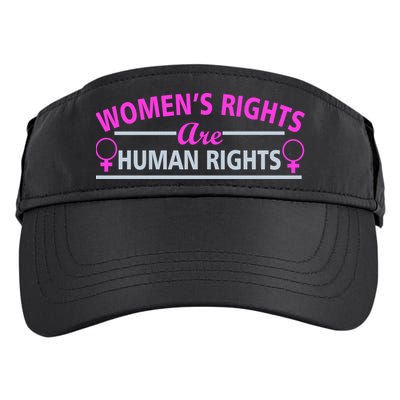 Women's Rights Are Human Rights Adult Drive Performance Visor