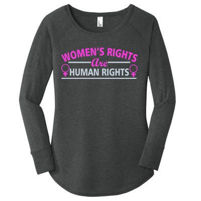 Women's Rights Are Human Rights Women's Perfect Tri Tunic Long Sleeve Shirt