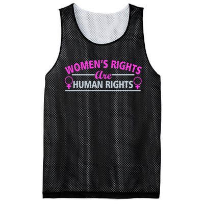 Women's Rights Are Human Rights Mesh Reversible Basketball Jersey Tank