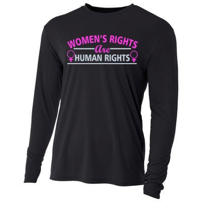 Women's Rights Are Human Rights Cooling Performance Long Sleeve Crew