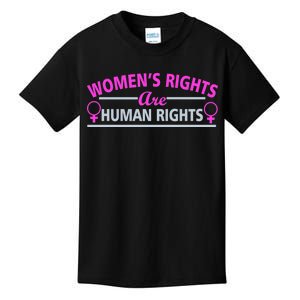 Women's Rights Are Human Rights Kids T-Shirt