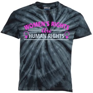 Women's Rights Are Human Rights Kids Tie-Dye T-Shirt