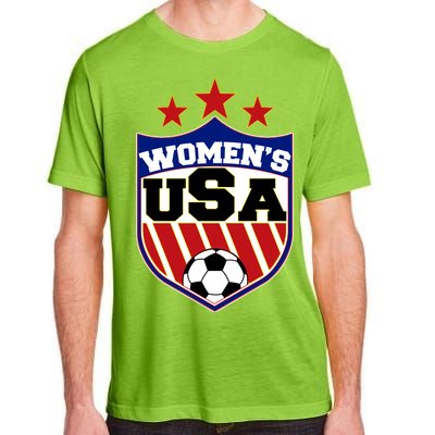 Womens Soccer USA Emblem Adult ChromaSoft Performance T-Shirt