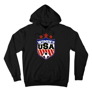 Womens Soccer USA Emblem Hoodie