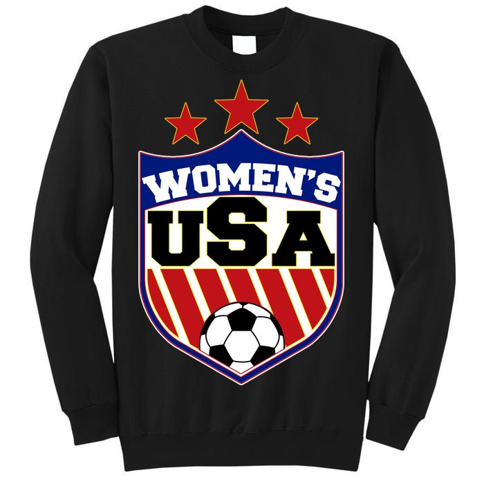 Womens Soccer USA Emblem Sweatshirt