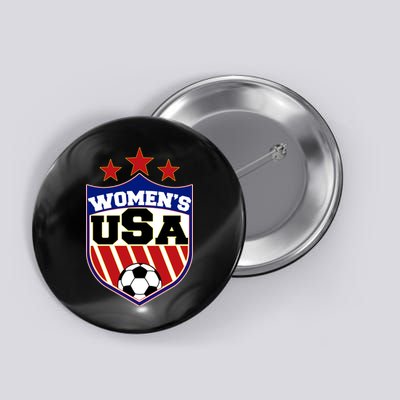 Womens Soccer USA Emblem Button