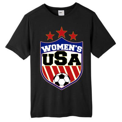 Womens Soccer USA Emblem Tall Fusion ChromaSoft Performance T-Shirt