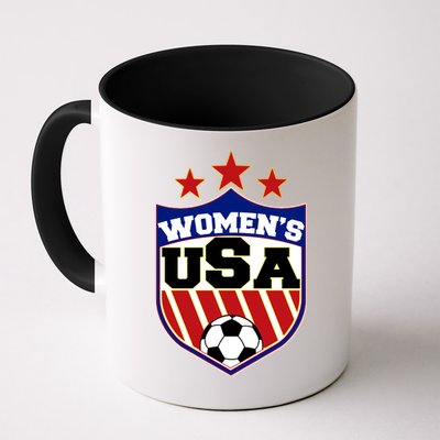 Womens Soccer USA Emblem Mug