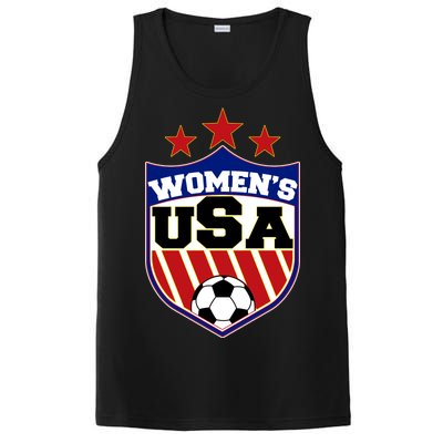 Womens Soccer USA Emblem PosiCharge Competitor Tank