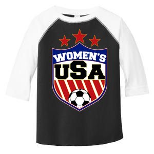 Womens Soccer USA Emblem Toddler Fine Jersey T-Shirt