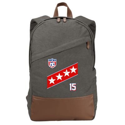 Women's US Soccer Jersey Cotton Canvas Backpack