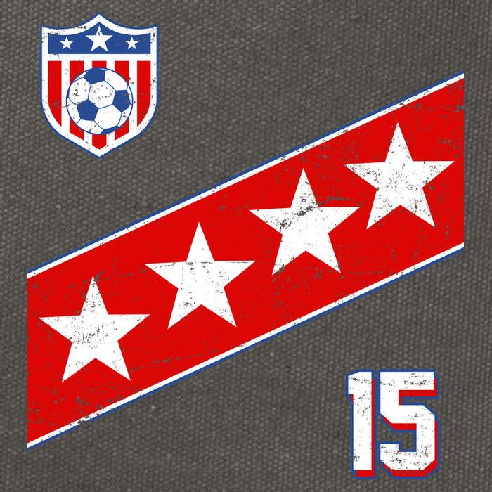 Women's US Soccer Jersey Cotton Canvas Backpack