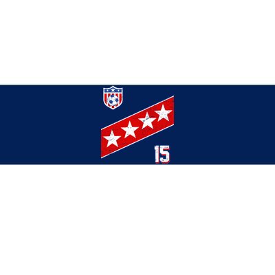 Women's US Soccer Jersey Bumper Sticker