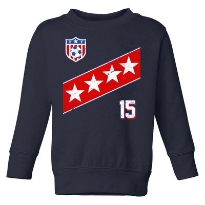 Women's US Soccer Jersey Toddler Sweatshirt