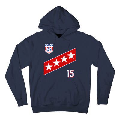 Women's US Soccer Jersey Tall Hoodie