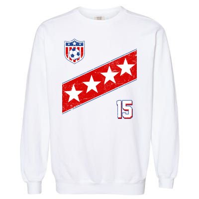 Women's US Soccer Jersey Garment-Dyed Sweatshirt