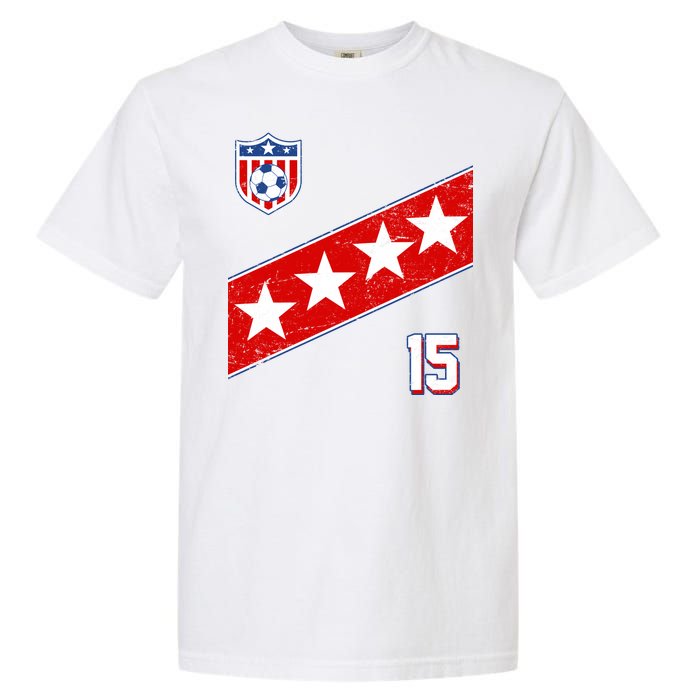 Women's US Soccer Jersey Garment-Dyed Heavyweight T-Shirt