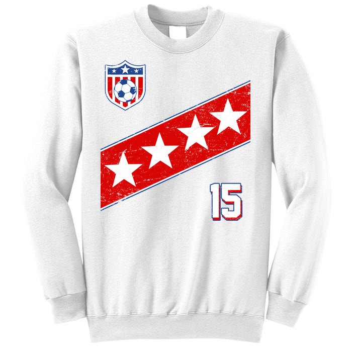 Women's US Soccer Jersey Sweatshirt