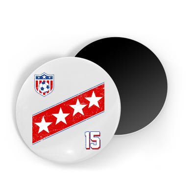 Women's US Soccer Jersey Magnet