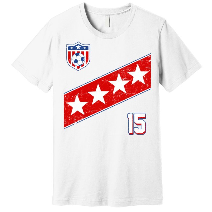 Women's US Soccer Jersey Premium T-Shirt