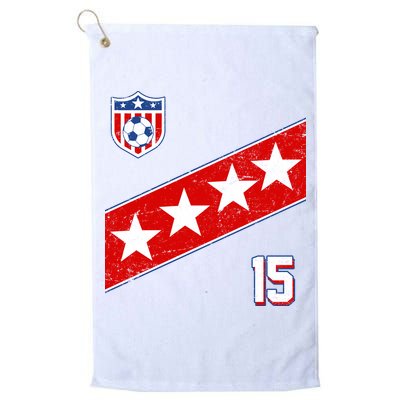 Women's US Soccer Jersey Golf Towel