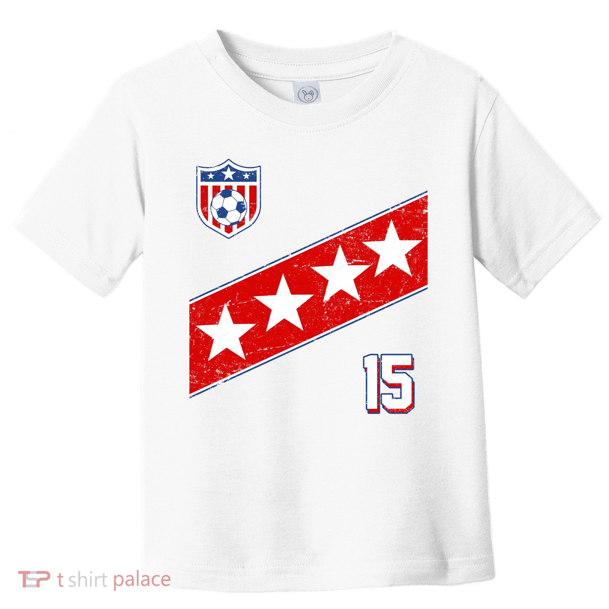 Women's US Soccer Jersey Toddler T-Shirt
