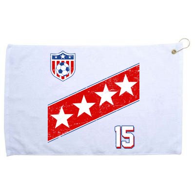 Women's US Soccer Jersey Grommeted Golf Towel