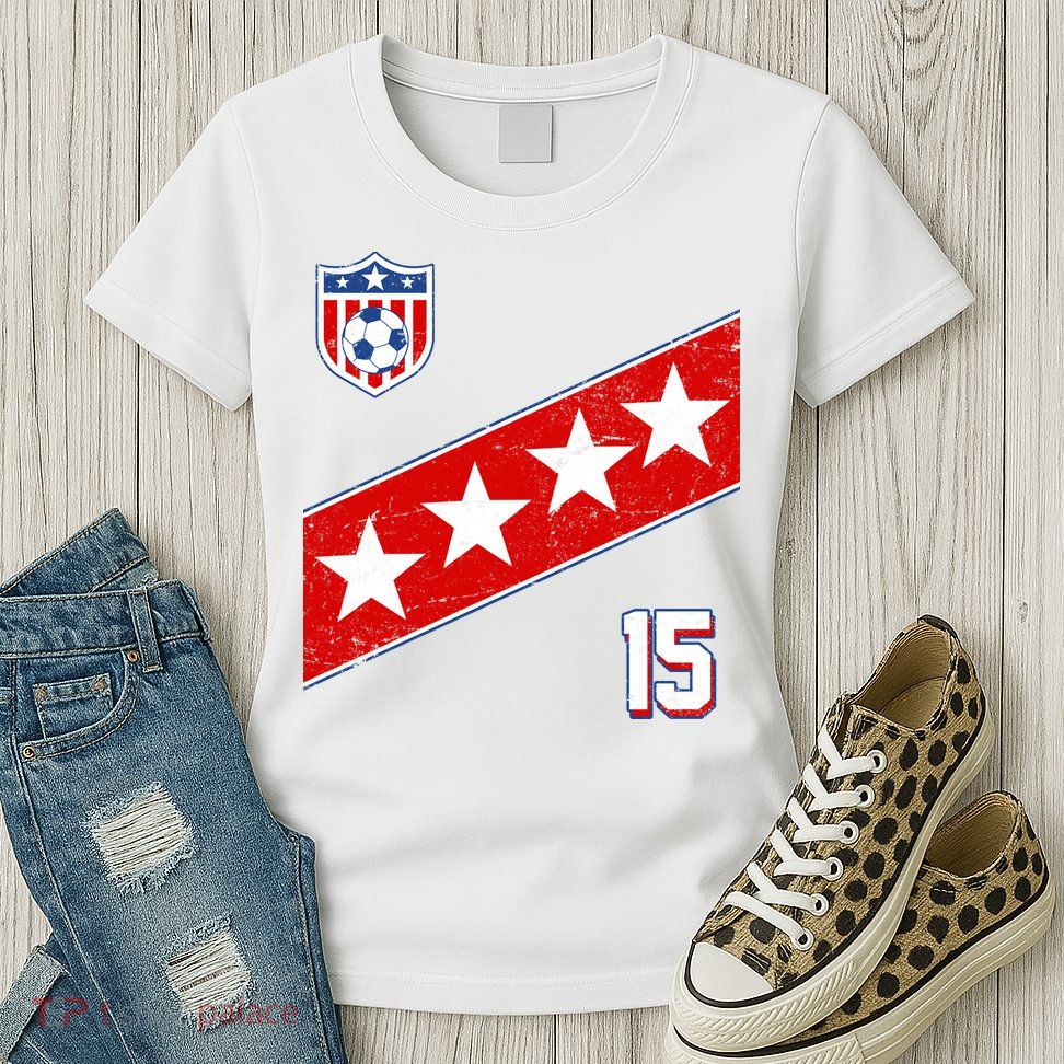 Women's US Soccer Jersey Womens T-Shirt