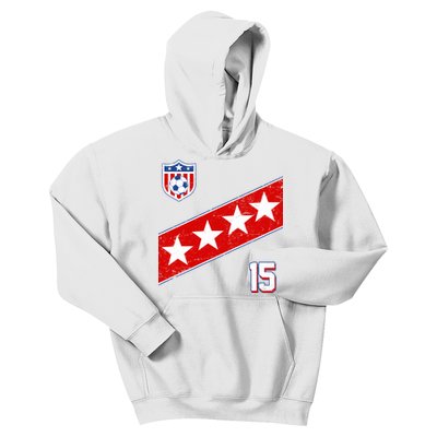 Women's US Soccer Jersey Kids Hoodie