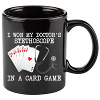 Won My Doctor's Stethoscope 11oz C Handle Ceramic Mug