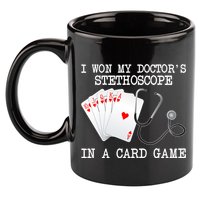 Won My Doctor's Stethoscope 11oz C Handle Ceramic Mug