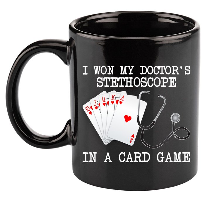 Won My Doctor's Stethoscope 11oz C Handle Ceramic Mug